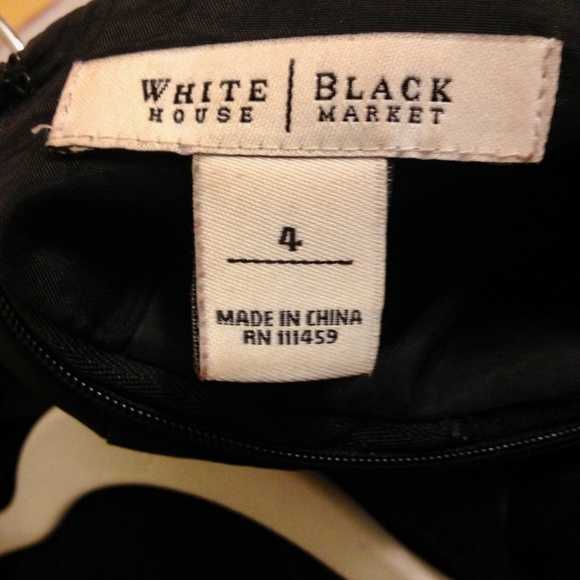 Black Silk Dress - Mid-Length - Picture 7 of 7